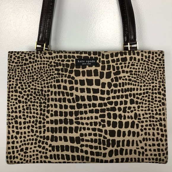 kate spade Handbags - Kate Spade | Lizard Faille Print Sam Handbag  D04